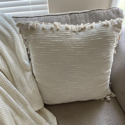 Euro Double Cloth Decorative Throw Pillow Cream - Threshold™ : Target