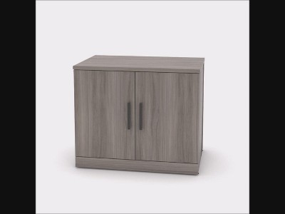 Hudson Elm 36'' Adjustable Shelving Office Storage Cabinet