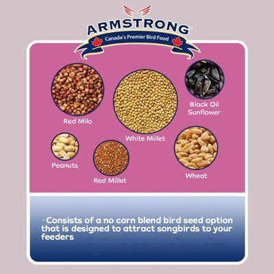 Armstrong Ultra Blend Wild Bird Seed 15.4 Pound Bag