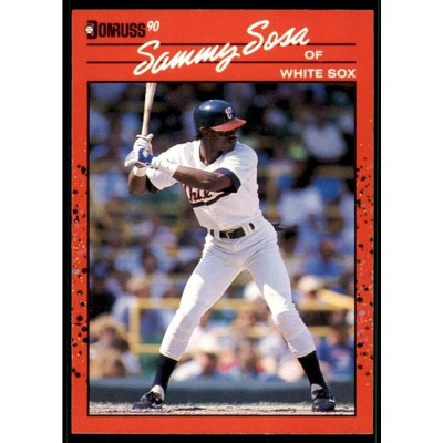 Sammy Sosa Rookie Card 1990 Donruss #489