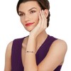 Ross-Simons 4.40 ct. t.w. Amethyst Link Bracelet in 18kt Gold Over Sterling Silver - 2 of 3