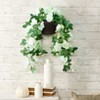 The Lakeside Collection Lighted Wall Hanging Flower Cascade - 2 of 2