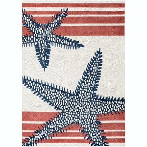 Unique Loom    Belize Outdoor Placencia Area Rug - 1 of 4