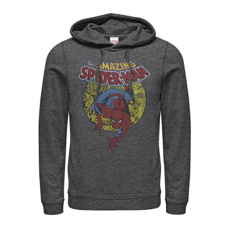Men's Marvel Amazing Spider-Man Responsibility Pull Over Hoodie, 1 of 5