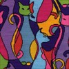 Design Works Needlepoint Kit 12"X12"-Colorful Cat-Stitched In Yarn - 2 of 2