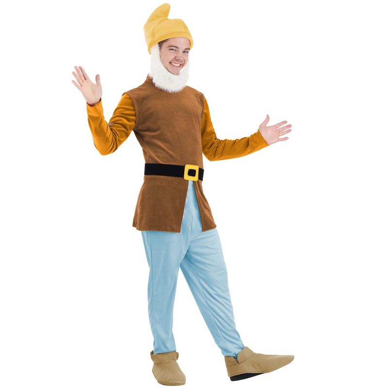 HalloweenCostumes.com Disney Happy Dwarf Men's Costume., 1 of 11