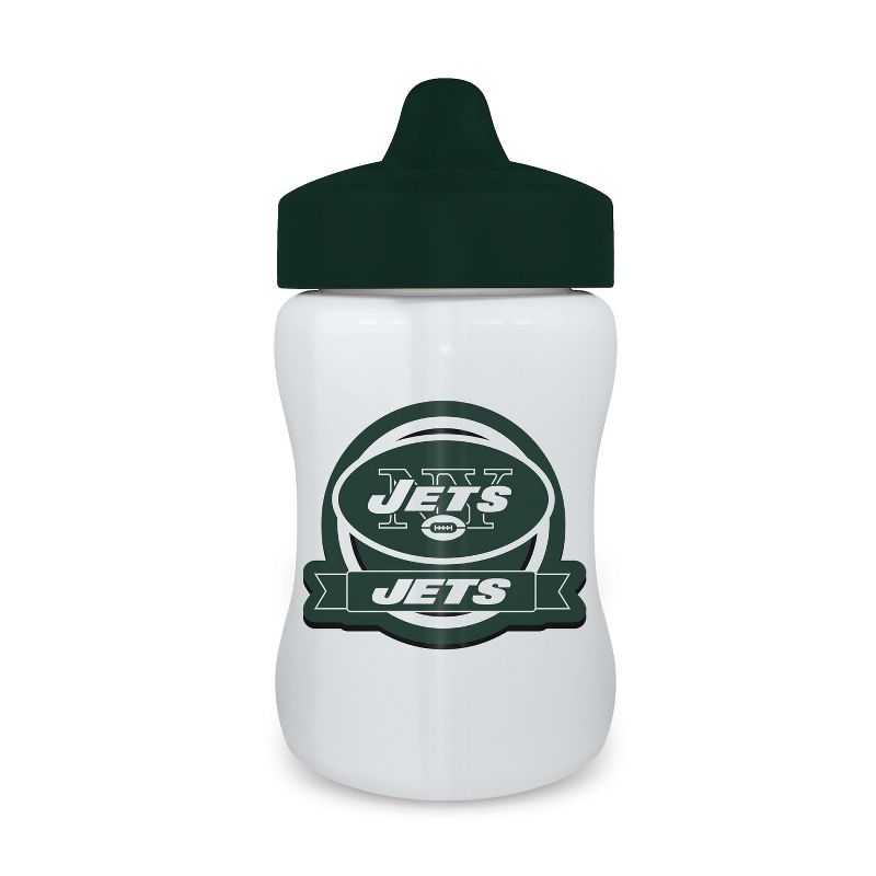 BabyFanatic Toddler and Baby Unisex 9 oz. Sippy Cup NFL New York Jets, 2 of 5