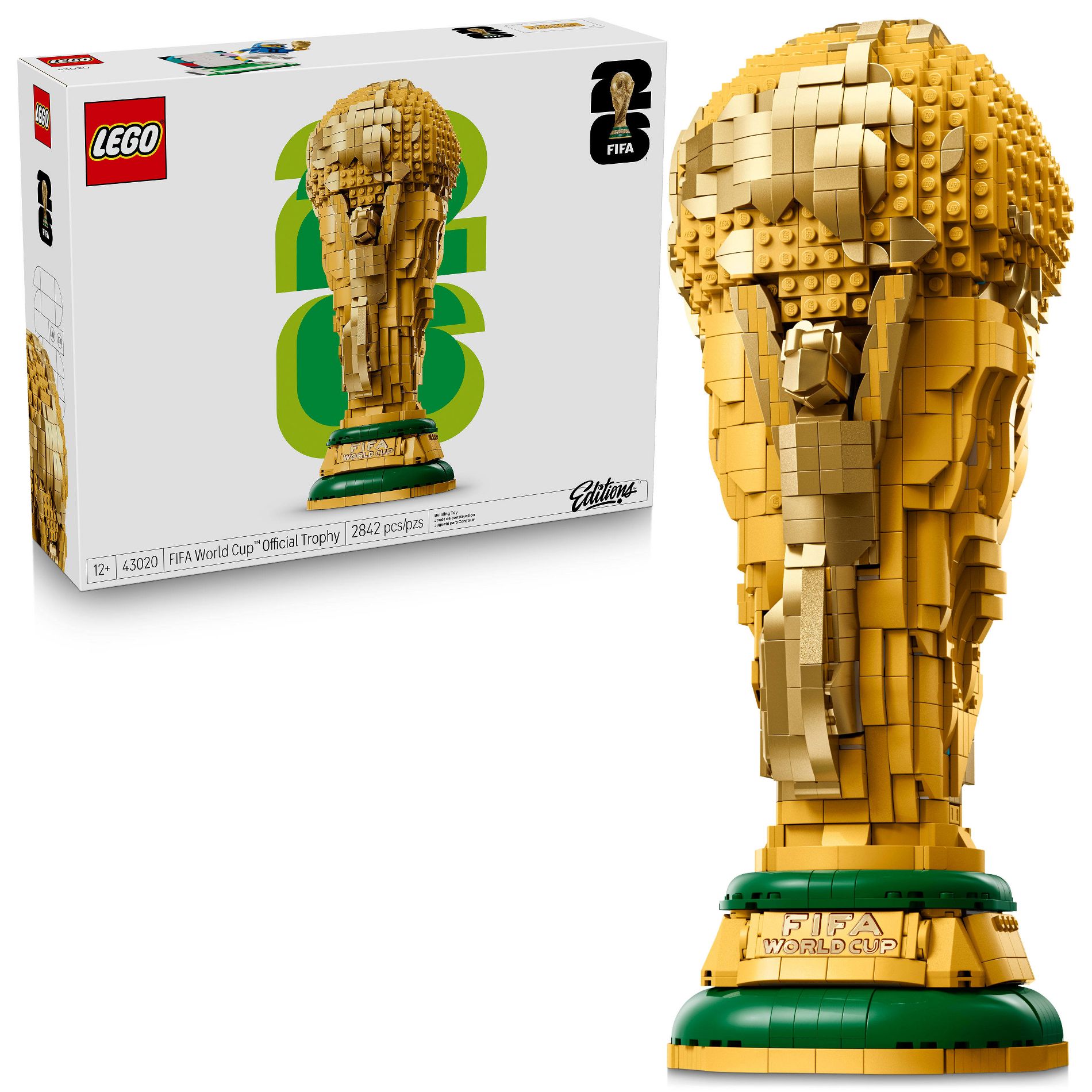 LEGO Editions FIFA World Cup Official Trophy 43020