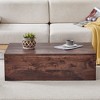 NicBex Contemporary Rectangular Textured-Pattern Coffee Table,Minimalist Center Table for Living Room,Living Room Furniture - 3 of 4