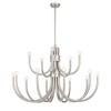 Savoy House Sorrento 5 - Light Chandelier in  Satin Nickel - 2 of 4