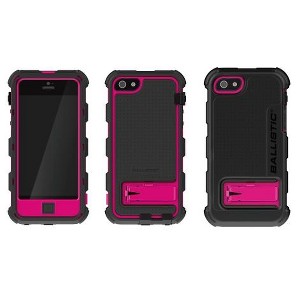 Ballistic Hard Core Case for Apple iPhone 5/5S (Pink/Black) - 1 of 3