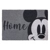 Mickey Mouse 2pk Coir Door Mats Gray: Slip Resistant, Outdoor Welcome Mats - 2 of 4