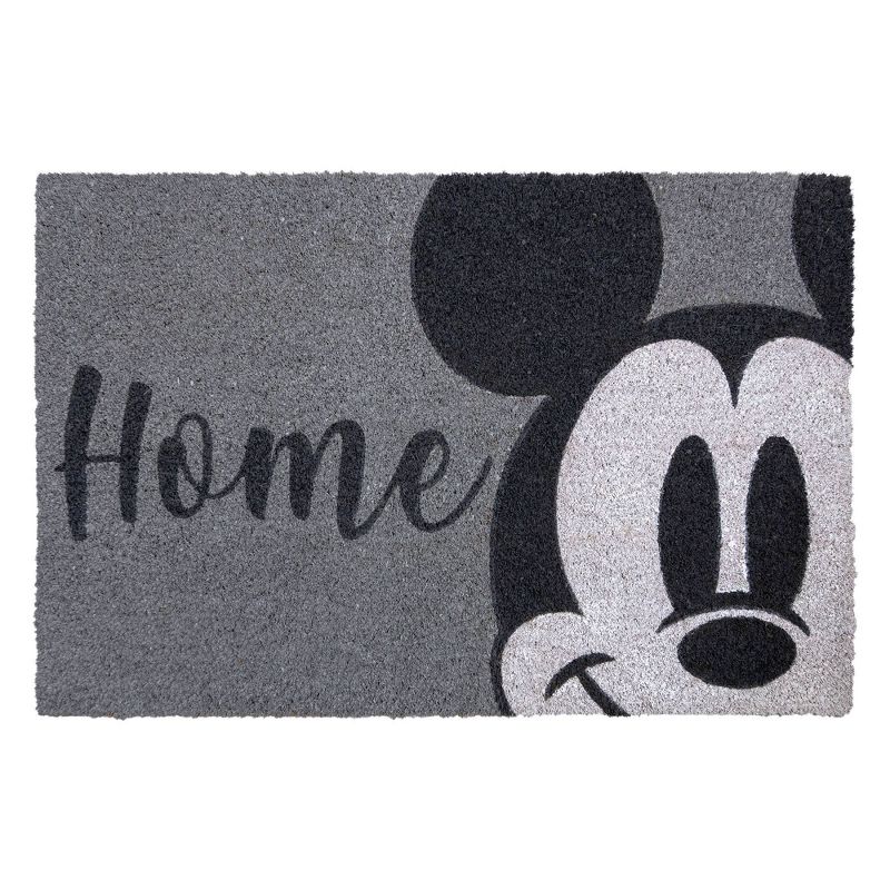 Mickey Mouse 2pk Coir Door Mats Gray, 3 of 11