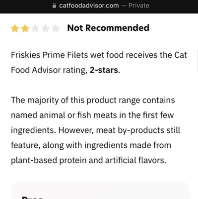 Cat food advisor kirkland hotsell