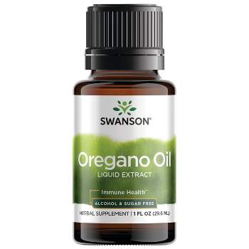Swanson Herbal Supplements Oregano Oil Liquid Extract 13 mg 1 fl oz Liquid