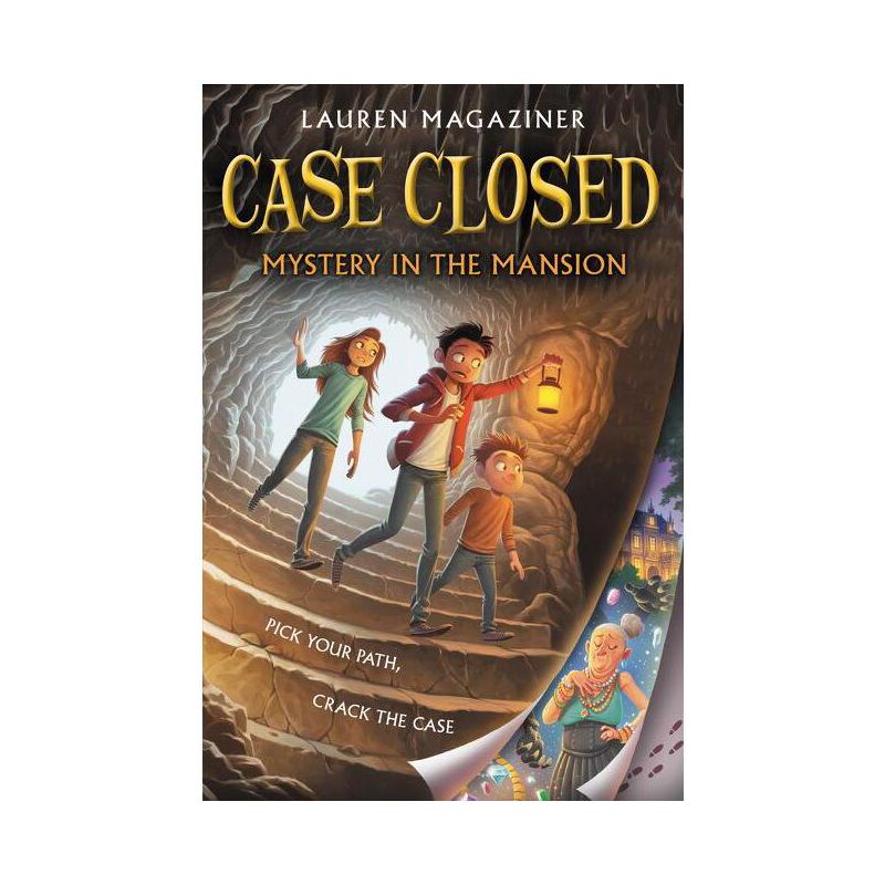 Case Closed: Mystery in the Mansion - by  Lauren Magaziner (Paperback), 1 of 2
