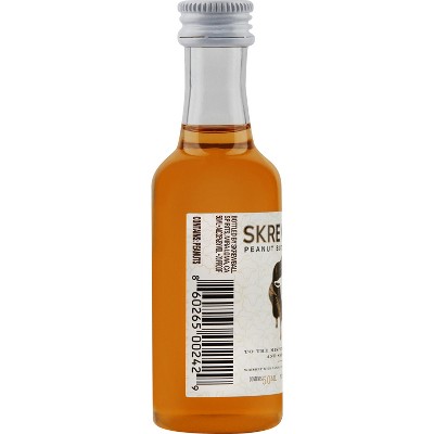 Skrewball Peanut Butter Flavored Whiskey - 50ml Bottle