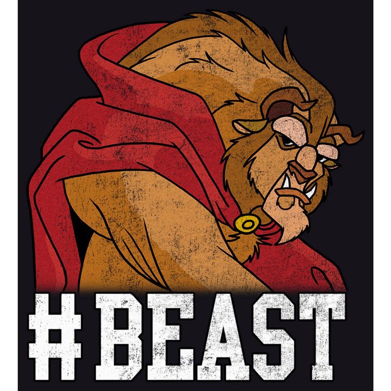 Men's Beauty And The Beast #Beast T-Shirt, 2 of 5
