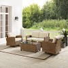 4pc Bradenton Outdoor Steel Conversation Set - Crosley
 - 2 of 4