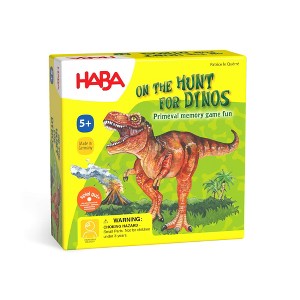 HABA On the Hunt for Dinos Mini Game - Perfect Dinosaur Toys & Fun Family Board Games for Kids 5+, Ideal Kids Travel Games - 1 of 4