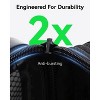 LUGGEX Carry on Luggage with Spinner Wheels, Lightweight Expandable Suitcase, 2 Piece Set(14/20), Carbon Beige - 2 of 4