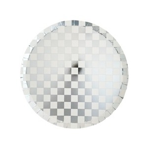 Jollity & Co. - Check It! Dazzling Diamond Dessert Plates - Pack of 8 Paper Plates - 1 of 3