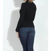 Women's Holiday Turtle Neck Long Sleeve Tee Top - Veronica M - image 3 of 4