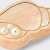 Seashell Shaped Claw Hair Clip - Wild Fable™ Pink - 3 of 3