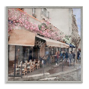 Stupell Industries Parisian City Street, 17" x 17" - 1 of 4