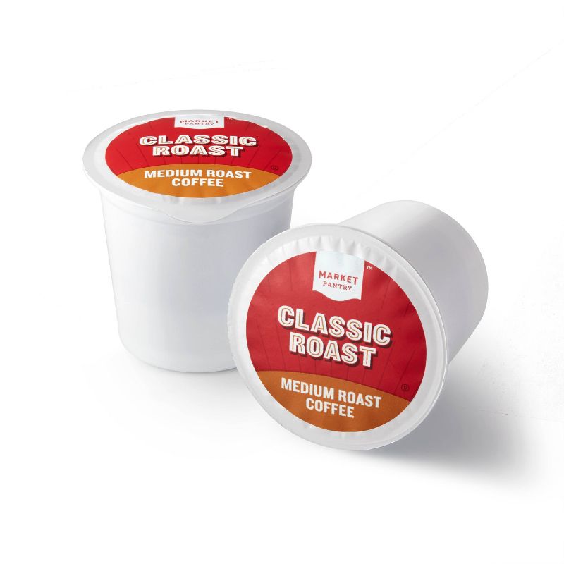 Premium Roast Medium Roast Coffee - Single Serve Pods - 12ct - Market Pantry™, 3 of 6