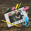 Friends Its All About Friends Makeup Cosmetic Bag Organizer Pouch - 2 of 4