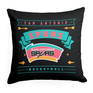 NBA San Antonio Spurs Hardwood Classics Printed Throw Pillow - 1 of 4
