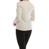 Women's Wrinkle Free Cutout Tunic - ANGEL - 2 of 4