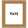 PosterPalooza | Photo Size Contemporary Gold Picture Frame - UV Acrylic, Foam Board Backing, Hanging Hardware - 2 of 4