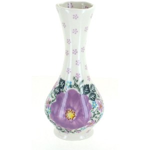 Blue Rose Polish Pottery 145 Vena Small Bud Vase - 1 of 1