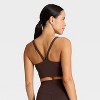 Women's Everyday Soft Light Support Velour Piped Sports Bra - All In Motion™ - 2 of 4