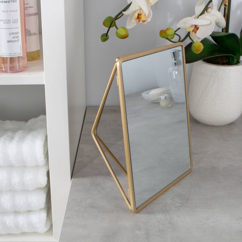 Bathroom Vanity Mirrors Gold - Home Details, 4 of 6