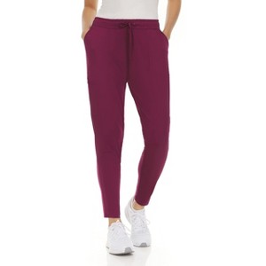 Medichic Women's Scrubs Mid Rise Slim 5 Pocket Active Yoga Scrub Pants - 1 of 4