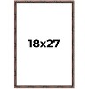 PosterPalooza | 18x27 Bamboo Picture Frame, UV Acrylic, 4 Finishes - Brown, Black, Gold, and Natural - 2 of 4