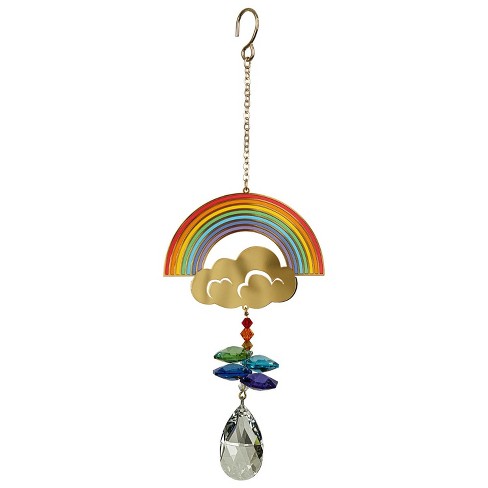 Woodstock Chimes Woodstock Rainbow Makers™ Collection, Crystal Wonders, 4.5'' Rainbow Wind Chime CWRAIN - image 1 of 3
