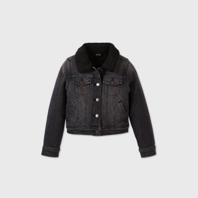 baby denim sherpa jacket