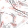 Sweet Jojo Designs Girl Satin Fitted Crib Sheet Botanical Blush Pink and White - 2 of 4