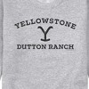 Men's - Yellowstone - Yellowstone Dutton Ranch Graphic Fleece Sweatshirt - 2 of 4