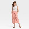 Women's Midi Wrap Skirt - Universal Thread™ - 3 of 3