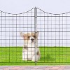 VINGLI Garden Fence, Anti-rust Metal Animal Barrier, Pet Enclosure for Outdoor Yard Lawn Patio, 36" W x 39" H - 2 of 4