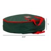 REGALWOVEN Christmas Foldable Round Storage Bags with Handles for Closet - 2 of 4