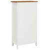 vidaXL Modern Wine Cabinet - Spacious Wooden Storage for Wine Enthusiast - Solid Oak and Acacia Wood Construction - Holds 35 Bottles - 4 of 4