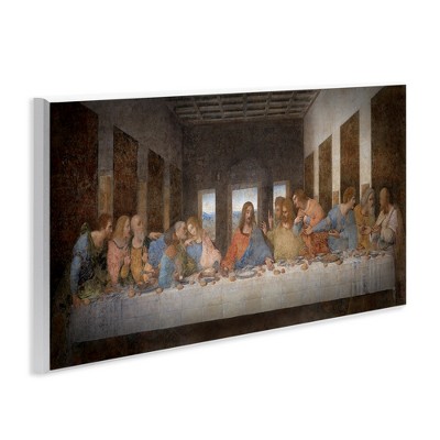 Da Vinci The Last Supper Religious Classical Wood Wall Plaque