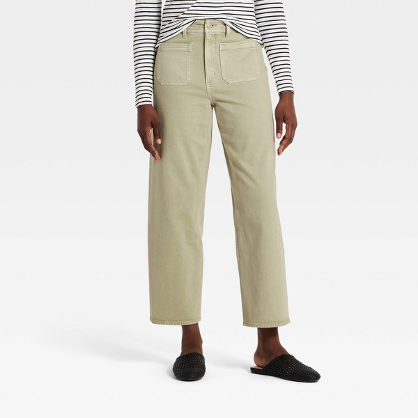 Pantalón recto estilo marinero para mujer - Universal Thread™ Malva 4
