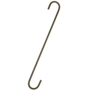 Panacea Black Steel 12 in. H S-Hook Extender Hook 1 pk - 1 of 1